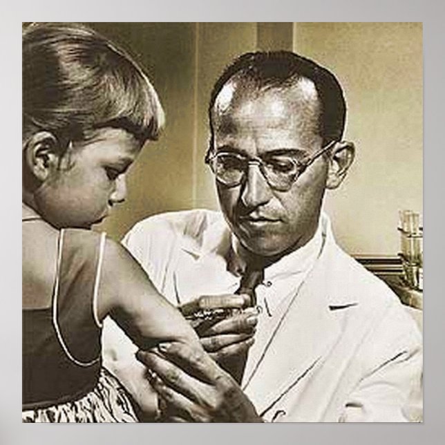 Affiche Jonas E. Salk, M.D. (Devant)