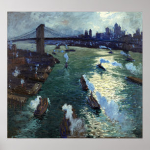 Affiche Jonas Lie Path of Gold
