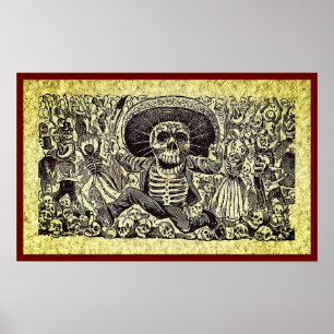 Affiche José Guadalupe Posada