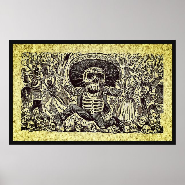 Affiche José Guadalupe Posada Imprimer (Devant)