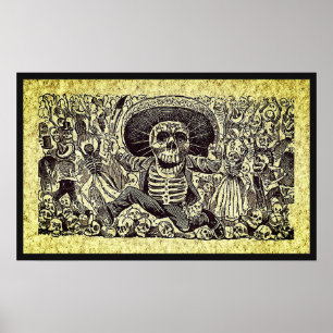 Affiche José Guadalupe Posada Print