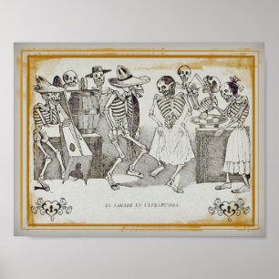 Affiche José Posada-El jarabe en ultratumba 11"x8.5" Impri