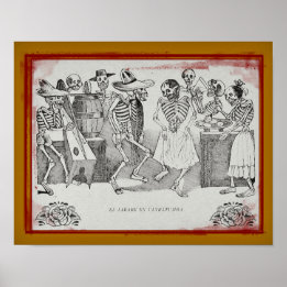 Affiche José Posada-El jarabe en ultratumba 14"x11" Imprim