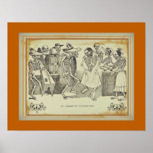 Affiche José Posada-El jarabe en ultratumba 18"x14.14"