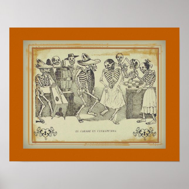 Affiche José Posada-El jarabe en ultratumba 18"x14.14" (Devant)