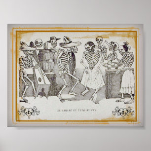 Affiche José Posada, El jarabe en ultratumba 7x5.30 Imprim