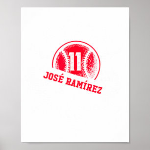 Affiche Jose Ramirez Mlbpa Mlb En Maison