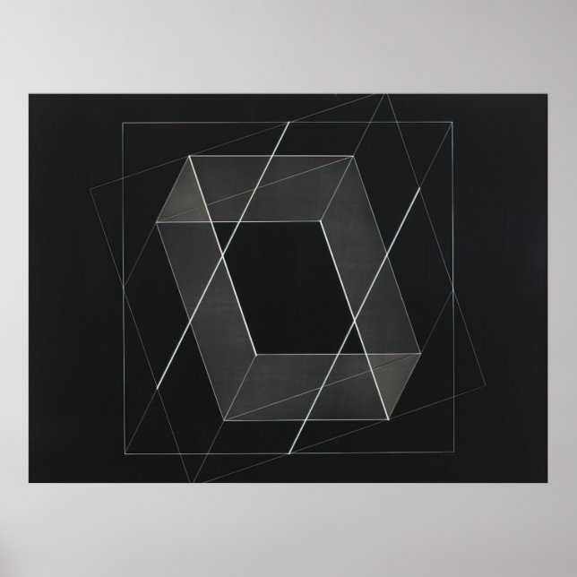 Affiche josef albers -   f no  multi mobile    (Devant)