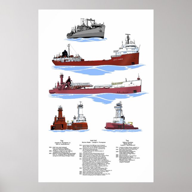 Affiche Joseph H. Thompson Histoire (Devant)