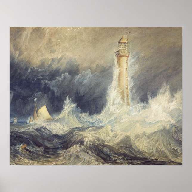 Affiche Joseph Mallord William Turner - Bell Rock (Devant)