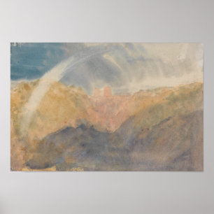 Affiche Joseph Mallord William Turner - Château de Crichto