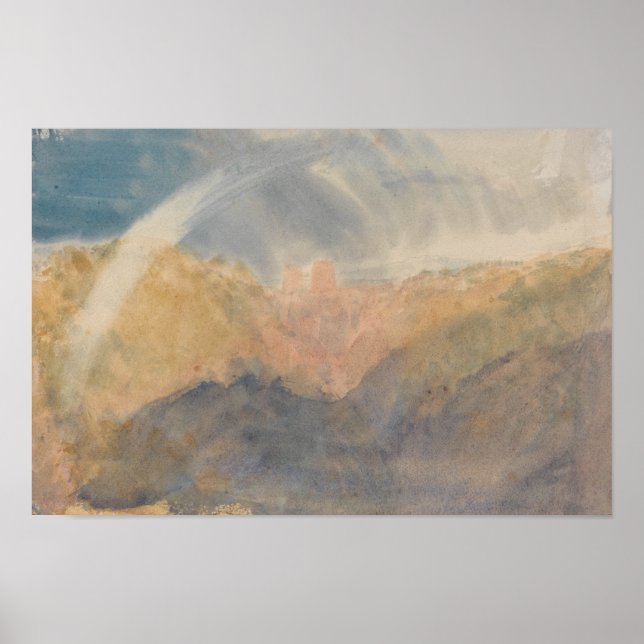 Affiche Joseph Mallord William Turner - Château de Crichto (Devant)