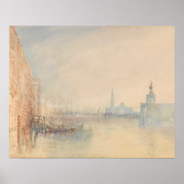 Affiche Joseph Mallord William Turner - Venice, The Mouth (Devant)