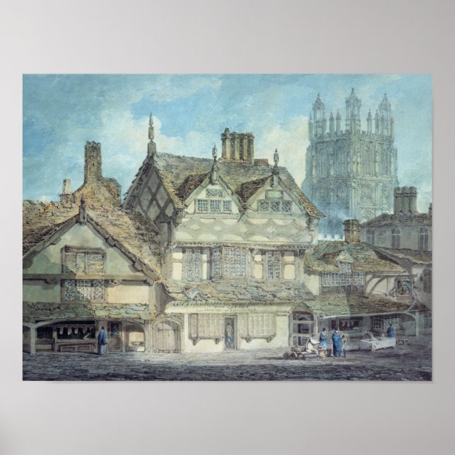 Affiche Joseph Mallord William Turner | Wrexham, Danemark (Devant)