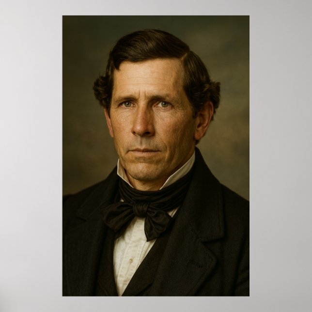 Affiche Joseph Smith Photographie Rendition™ #4 LDS Art (Devant)