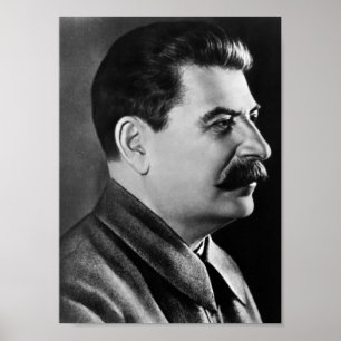 Affiche Joseph Stalin Profile Photo