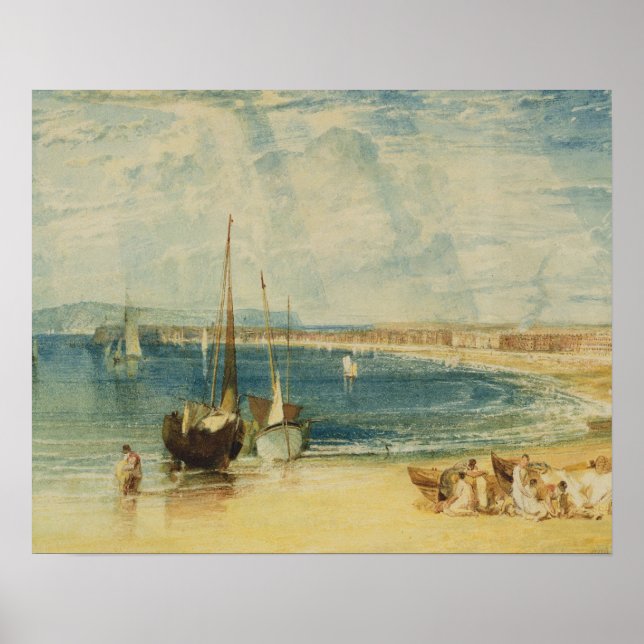 Affiche Joseph William Turner | Weymouth, c.1811 ( (Devant)