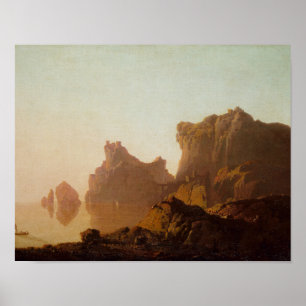 Affiche Joseph Wright - Le golfe de Salerne