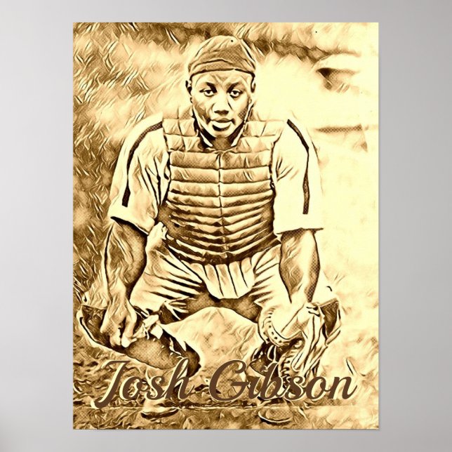 Affiche Josh Gibson - 01 (Devant)