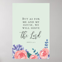 Joshua 24 verset biblique nous servirons l'art flo