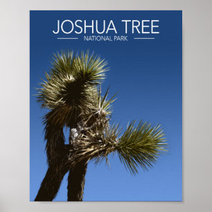 Affiche Joshua Tree National Park Branches Stylisées Voyag