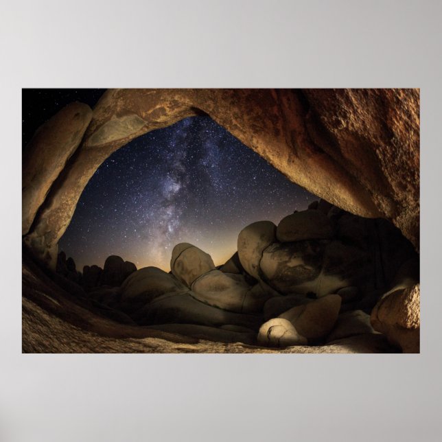 Affiche Joshua Tree National Park Night Sky (Devant)