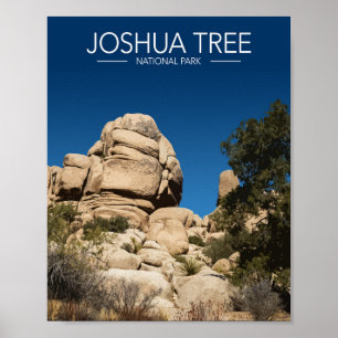 Affiche Joshua Tree National Park Stylisé Voyage