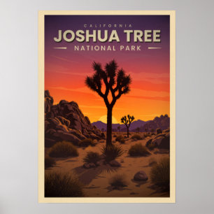 Affiche Joshua tree V01