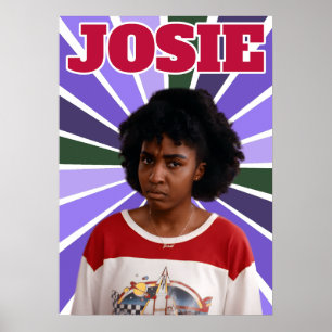 Affiche Josie du bas 2023   Ayo Edebiri   Rétro