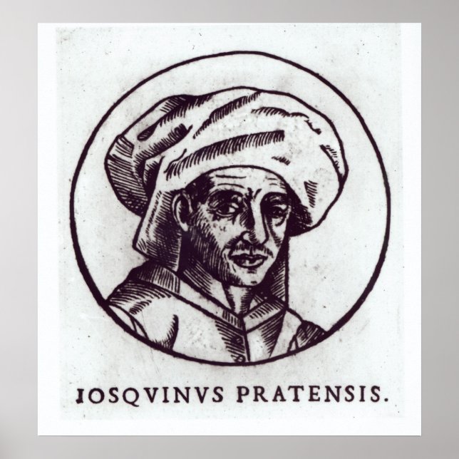 Affiche Josquin des Pres (Devant)