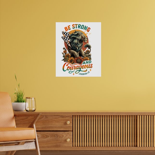 Affiche Josus 1:9 (Salon 2)