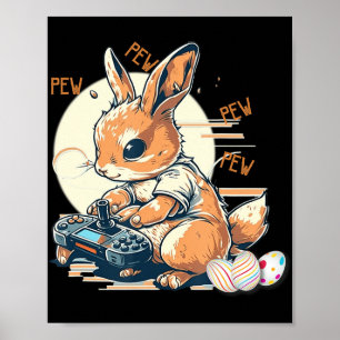 Affiche Jote Bunny Jeu Enfants Garçons Filles Anime jeu vi