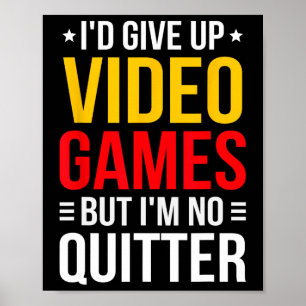 Affiche Jouer à des jeux vidéo - Mème de joueur de vidéo -