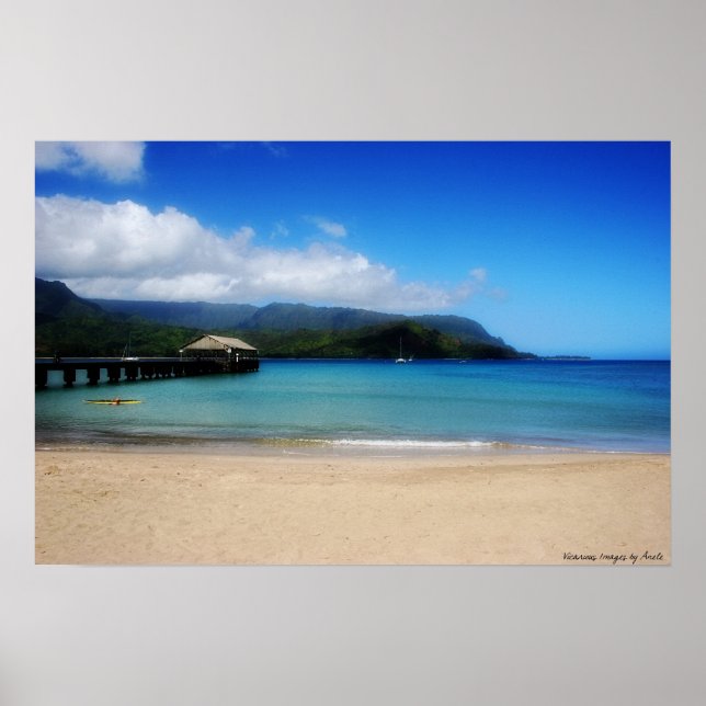 Affiche Jouer à Hanalei Bay Imprimer (Devant)