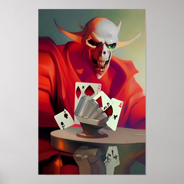 Affiche Jouer à l'Imaginaire du diable Ken Gage (Devant)