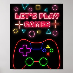 Affiche Jouer Joue Jeux