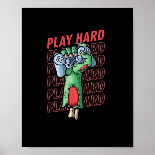 Affiche Jouer si dur classique (Devant)
