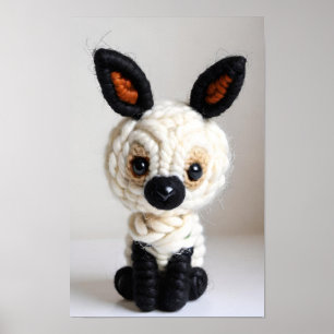 Affiche Jouet Crochet mignon
