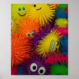 Affiche Jouet Fidget Squishy Ball
