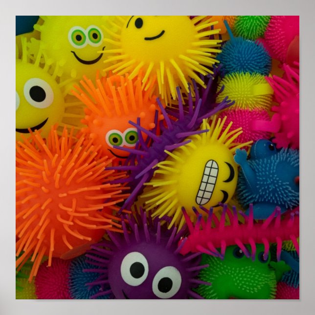 Affiche Jouet Fidget Squishy Ball (Devant)