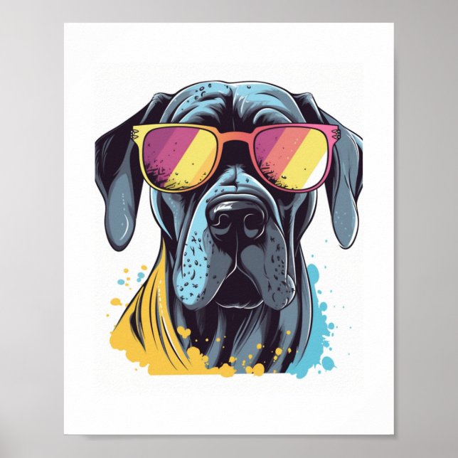 Affiche Jouet Poodle - L'Élégance A Quatre Jambes (Devant)