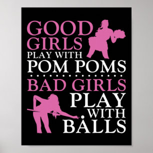 Affiche Joueur Billard Ball Girls Billard Jouer Wi-Fi