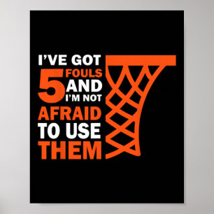 Affiche Joueur Bysketbyll 5 fautes - Hoops Byller Bysketby