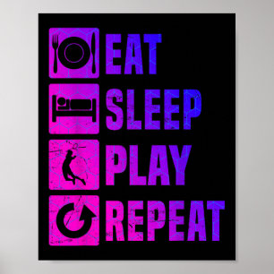 Affiche Joueur de badminton Squash Hommes Badminton Navett