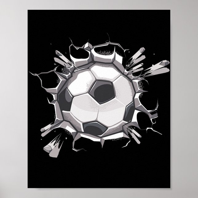 Affiche Joueur de balle de football Coach Ventilateur Spor (Devant)