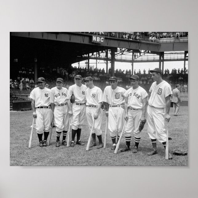 Affiche Joueur De Baseball 1937 (Devant)