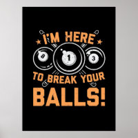 Joueur de billard | Je Suis Ici Pour Jouer Avec De