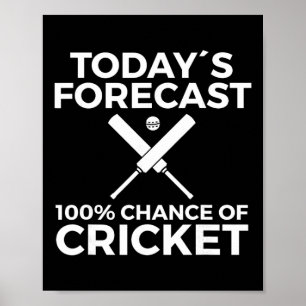 Affiche Joueur de cricket