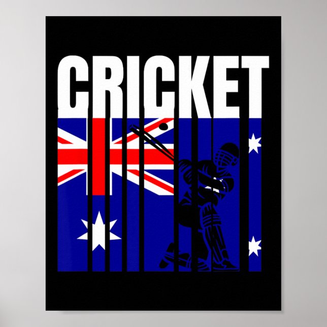 Affiche Joueur de cricket 6  (Devant)