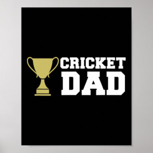 Affiche Joueur de cricket Sport 1